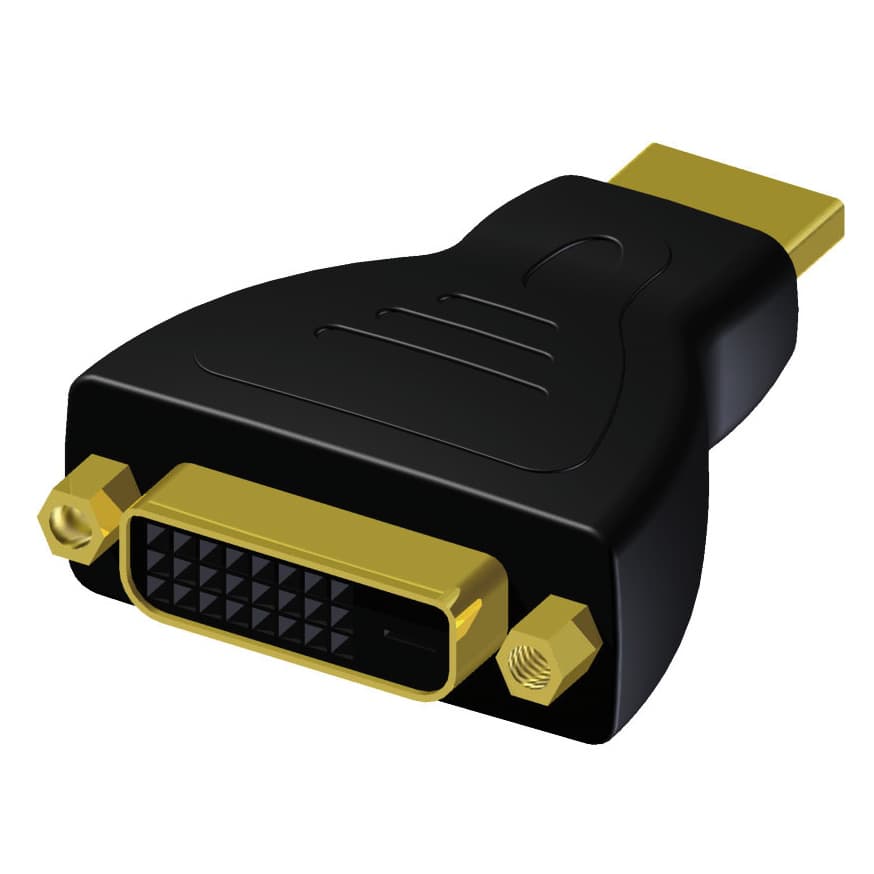 Adapter - HDMI male - DVI female