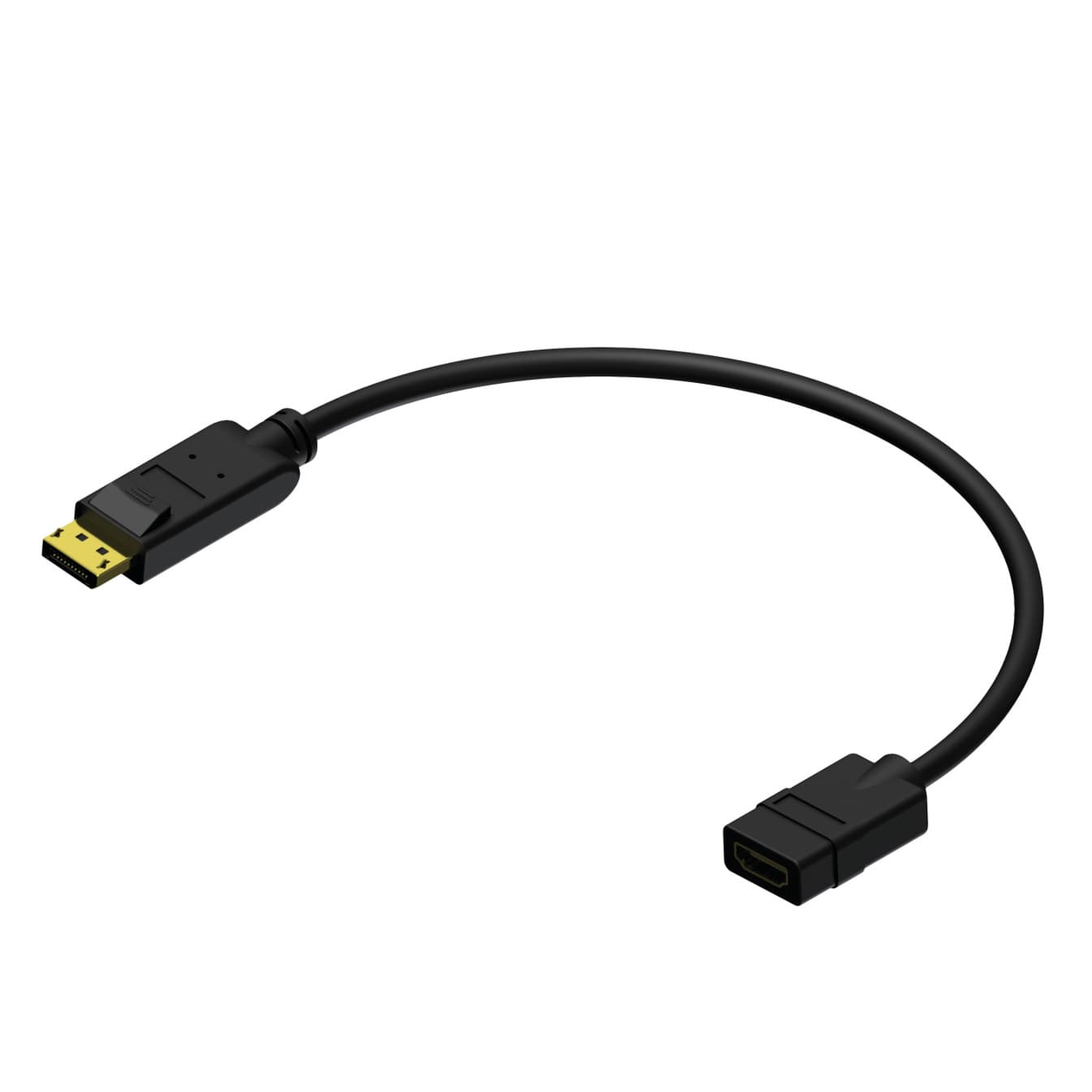 Displayport (Male) to HDMI (Female) adapter - 0.2 m
