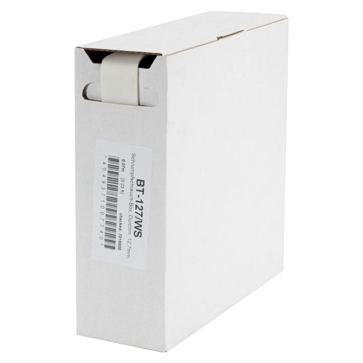 Sommer cable Shrink-on tube | 12,7mm | white