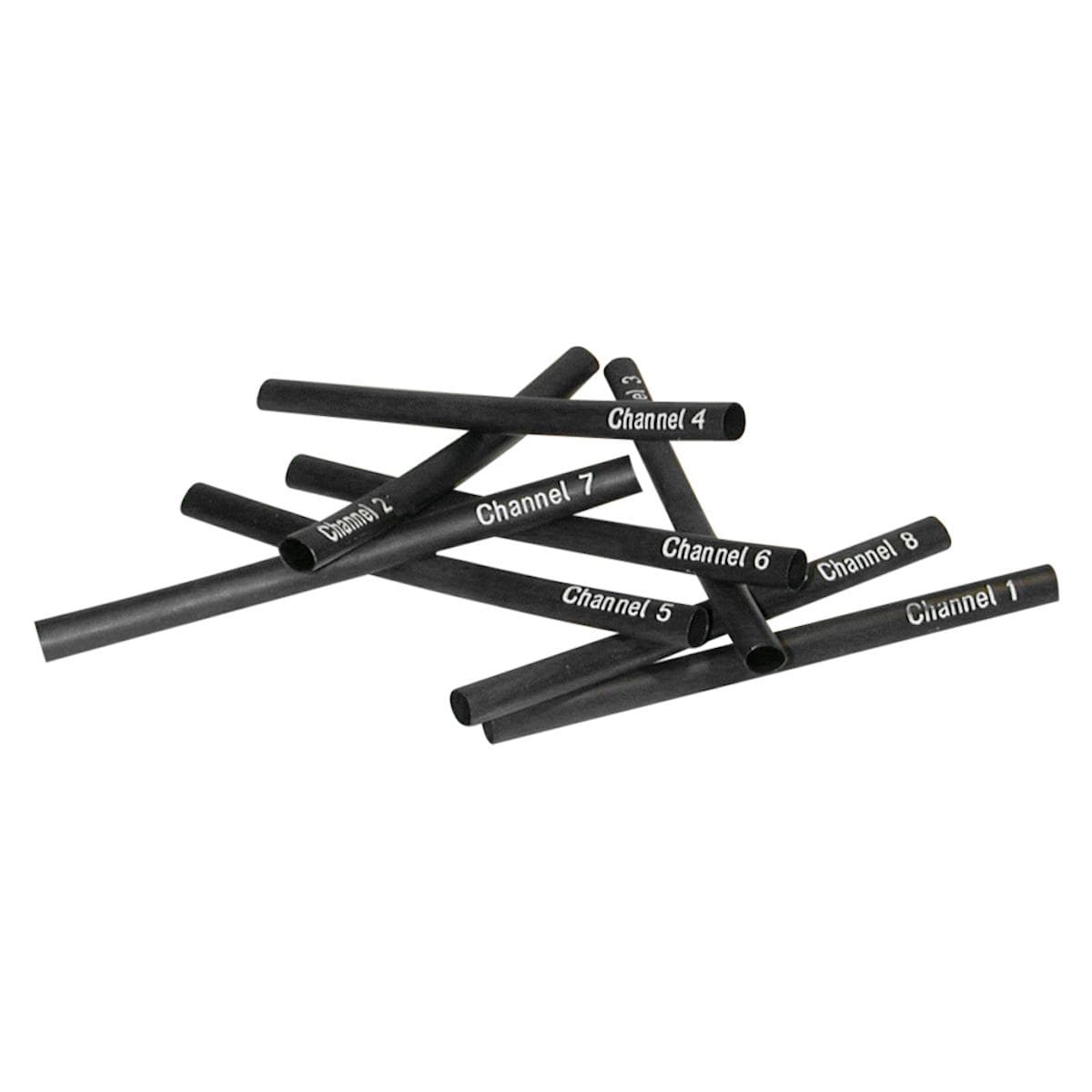 Sommer cable Shrink-on tube, Channel 1 – Channel 8, black