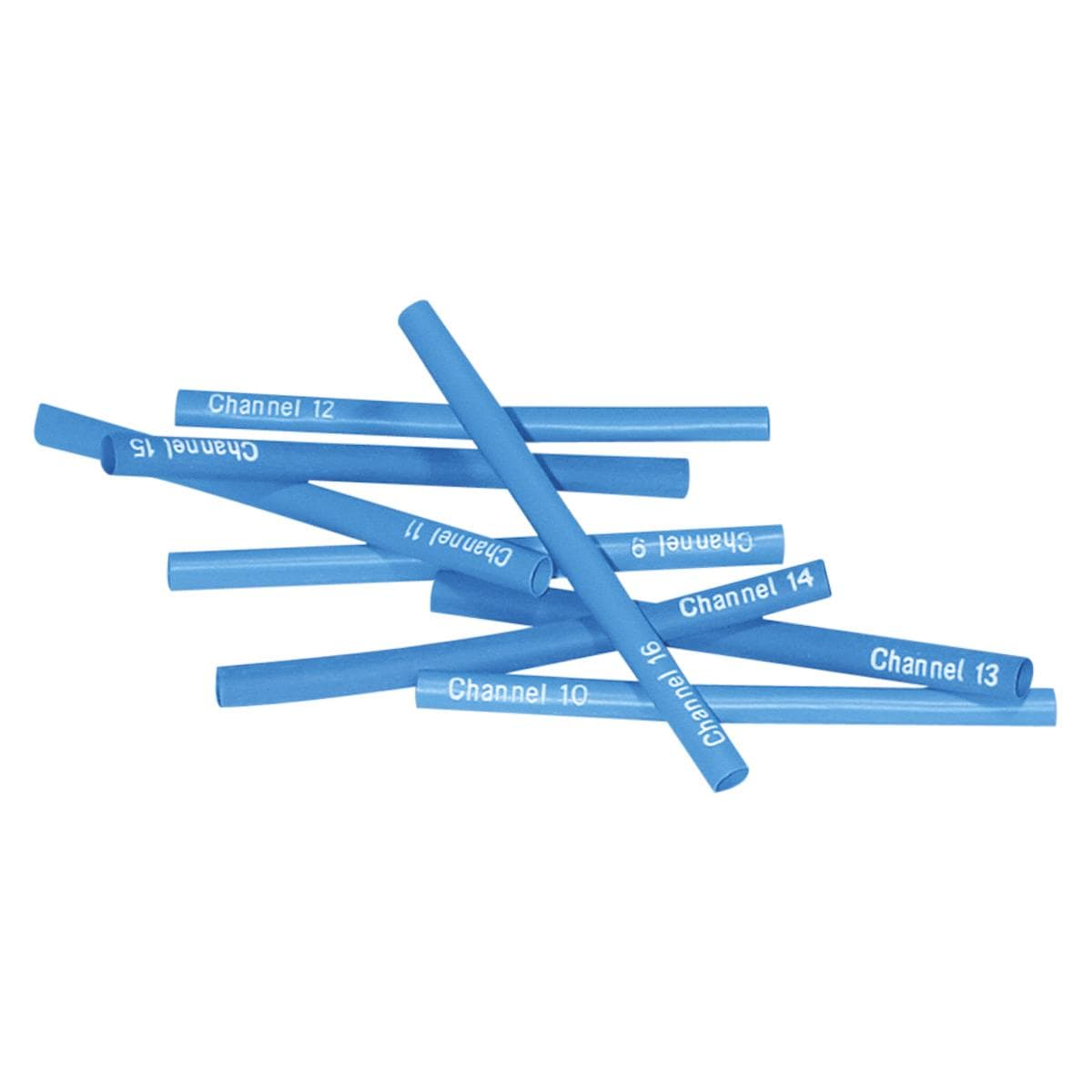 Sommer cable Shrink-on tube, Channel 9 – Channel 16, blue