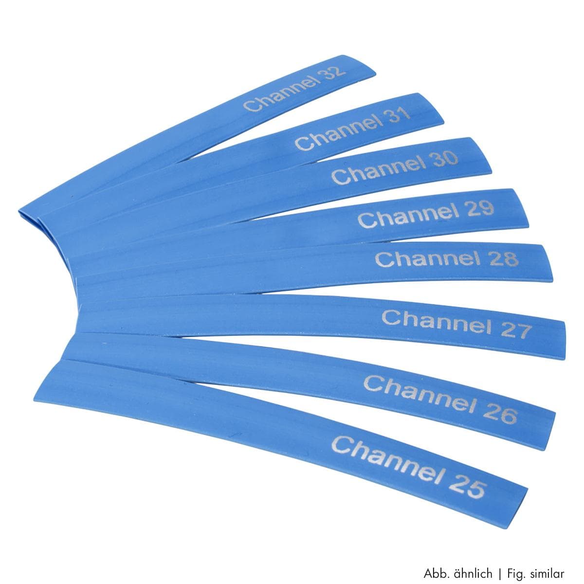 Sommer cable Shrink-on tube, Channel 41 – Channel 48, blue