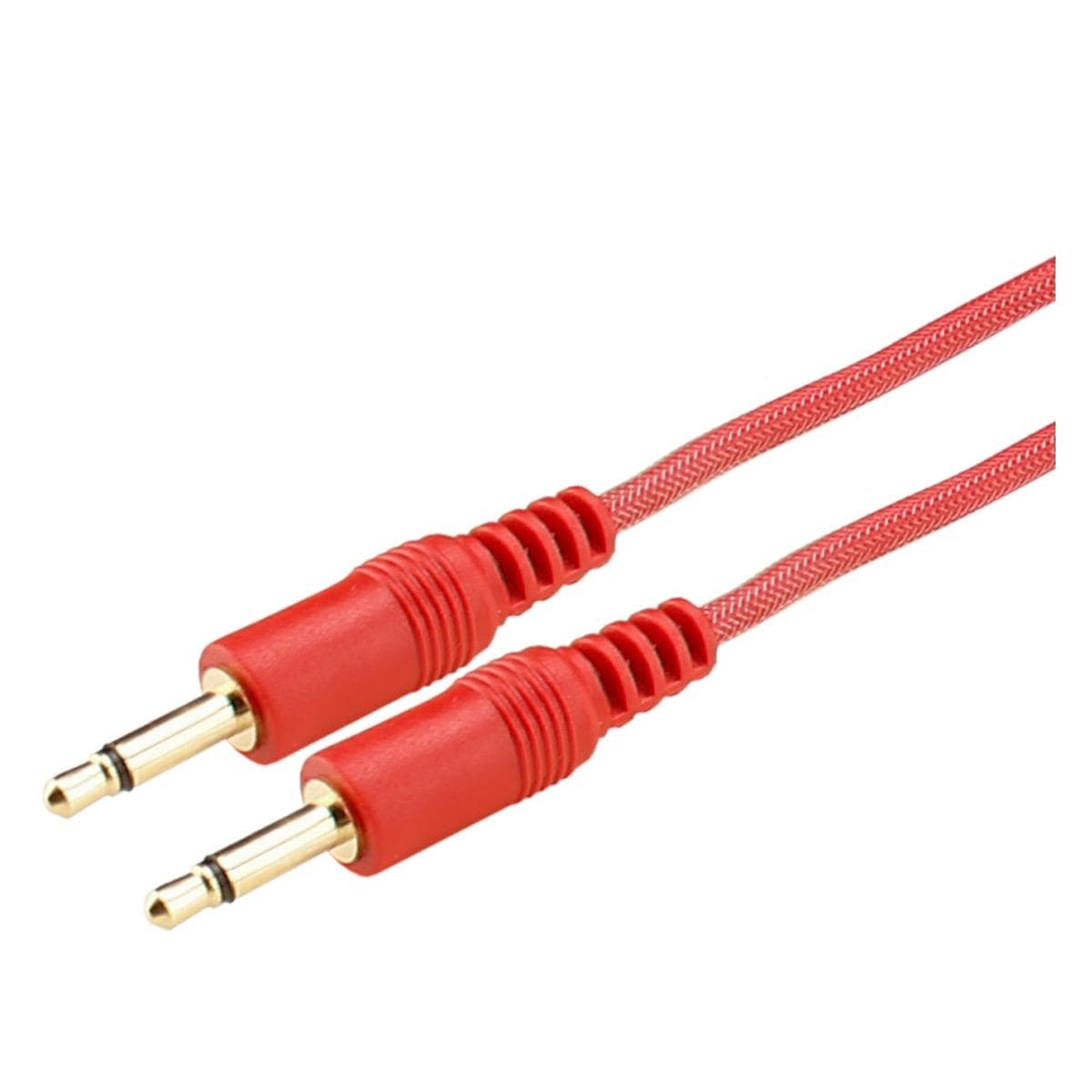 Patch- / insertcable unbalanced Tiny-Patch | Mini jack / Mini jack | 0,40 m | red