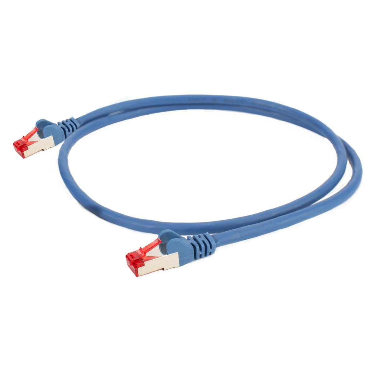 Cat.6a LAN, 8 x 0,14 mm² | RJ45 / RJ45 | 3,00m | blue