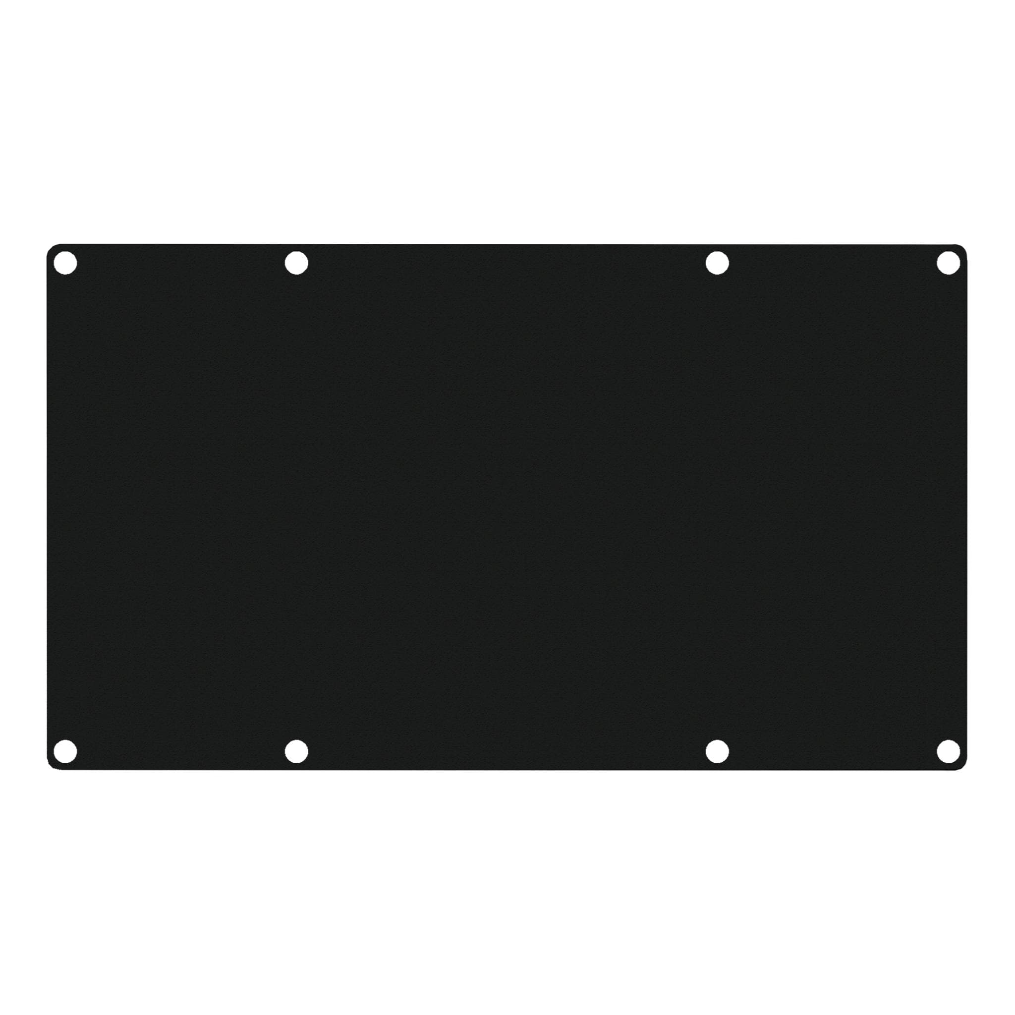 CASY 4 space closed blind plate Black version