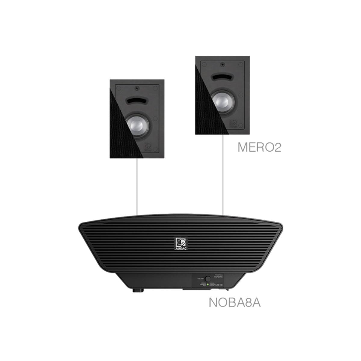 CERRA2.3/B 2x MERO2 + NOBA8A Black