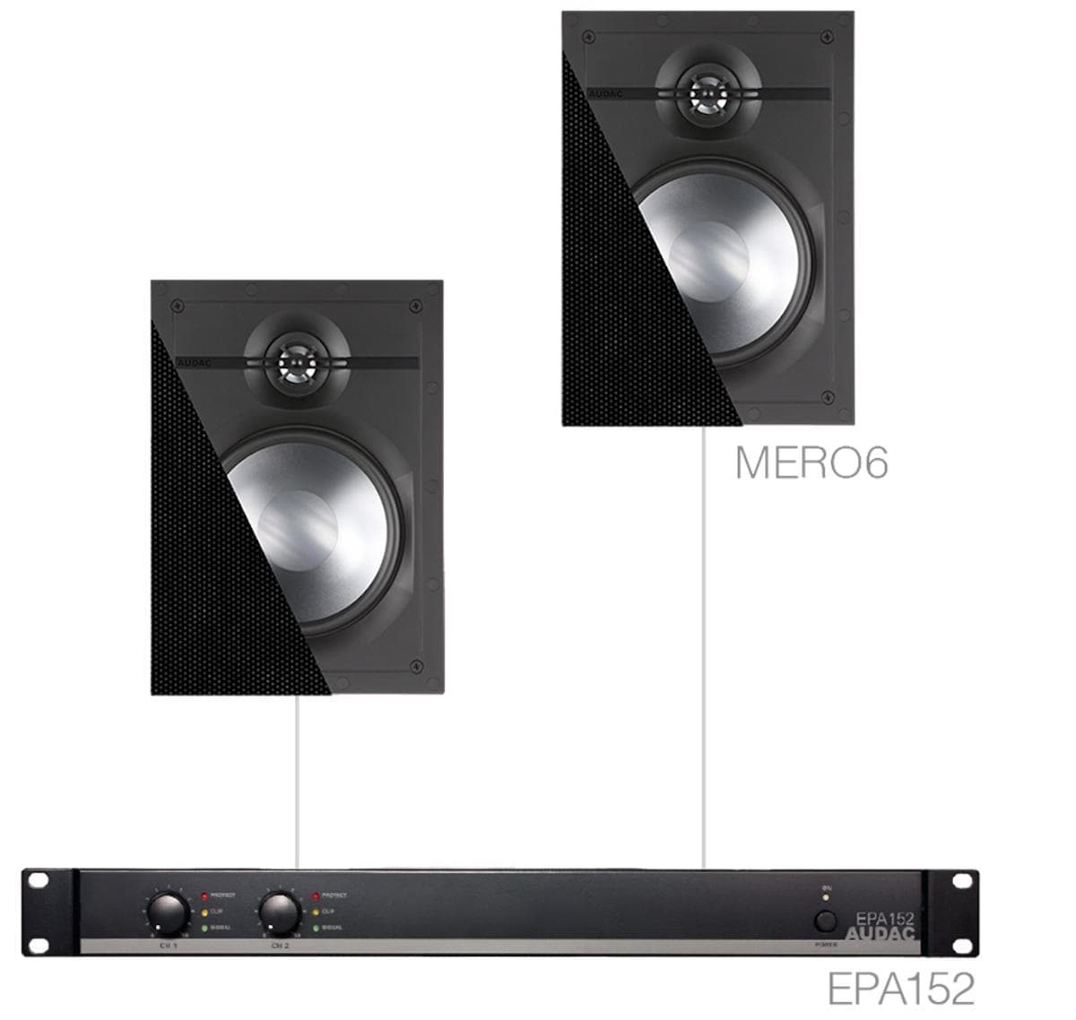 CERRA6.2E/B 2 x MERO6 + EPA152 Black