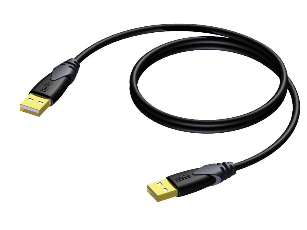 USB A - USB A 3 meter
