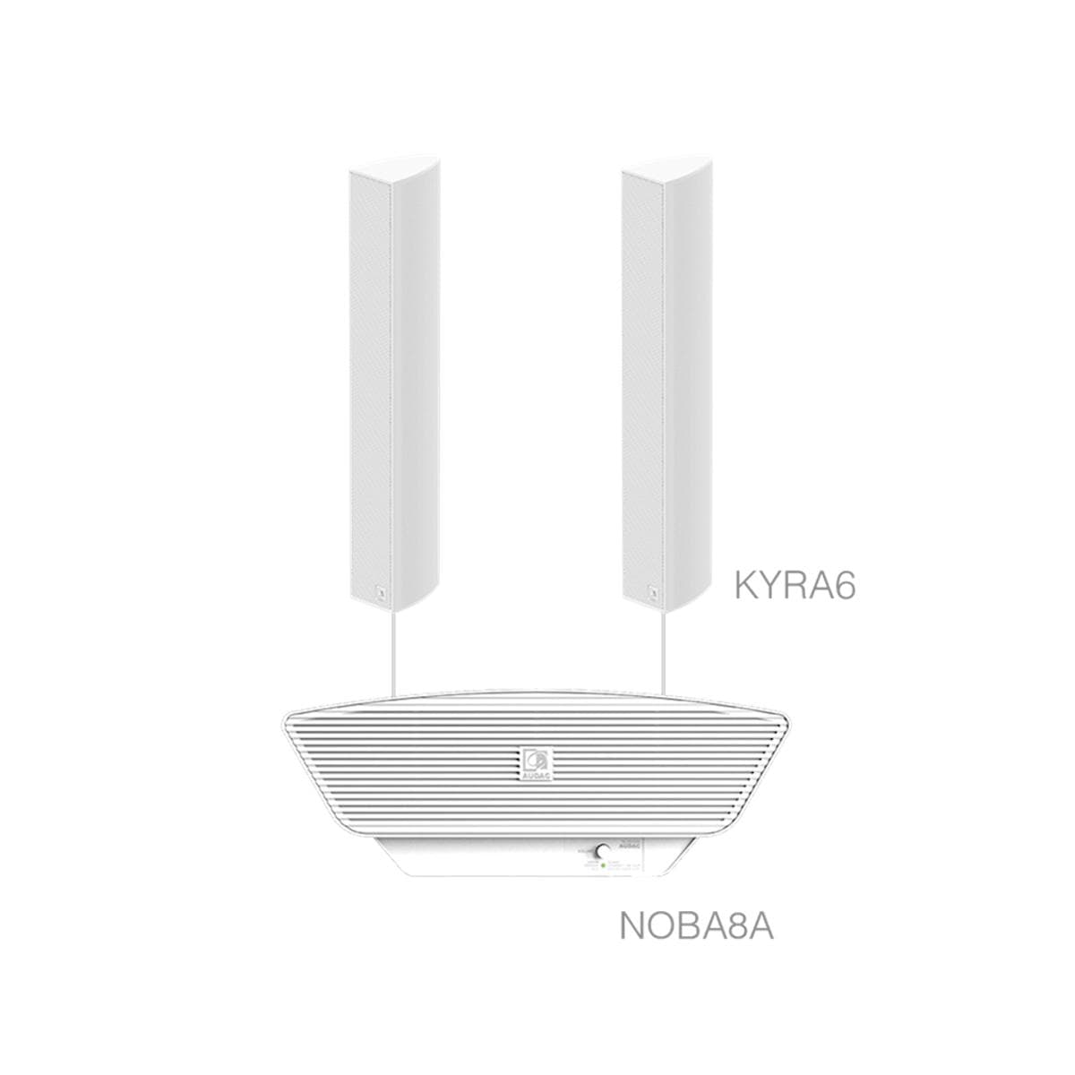 CONGRESS5.3/W 2 x KYRA6 + NOBA8A White