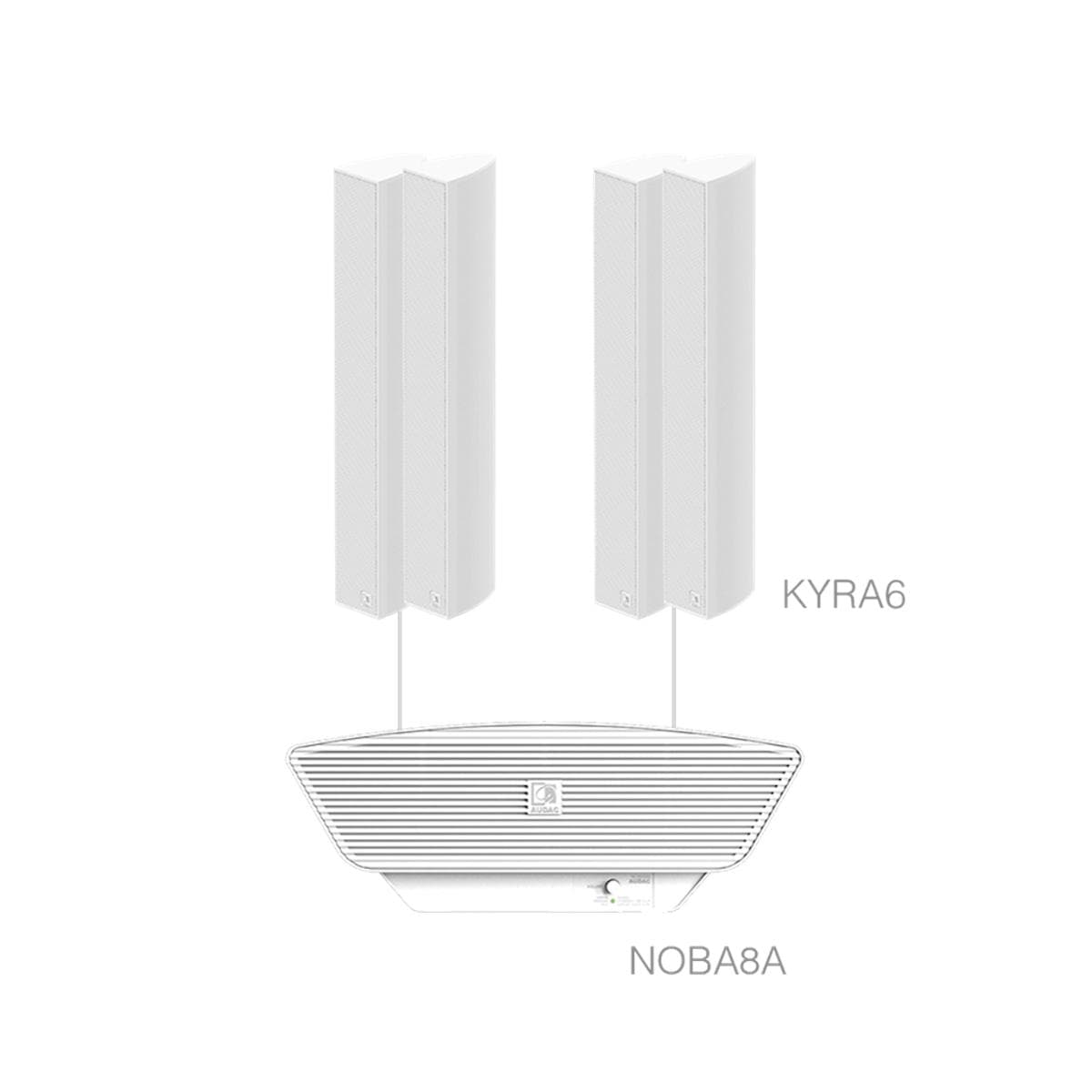 CONGRESS5.5/W 4 x KYRA6 + NOBA8A White