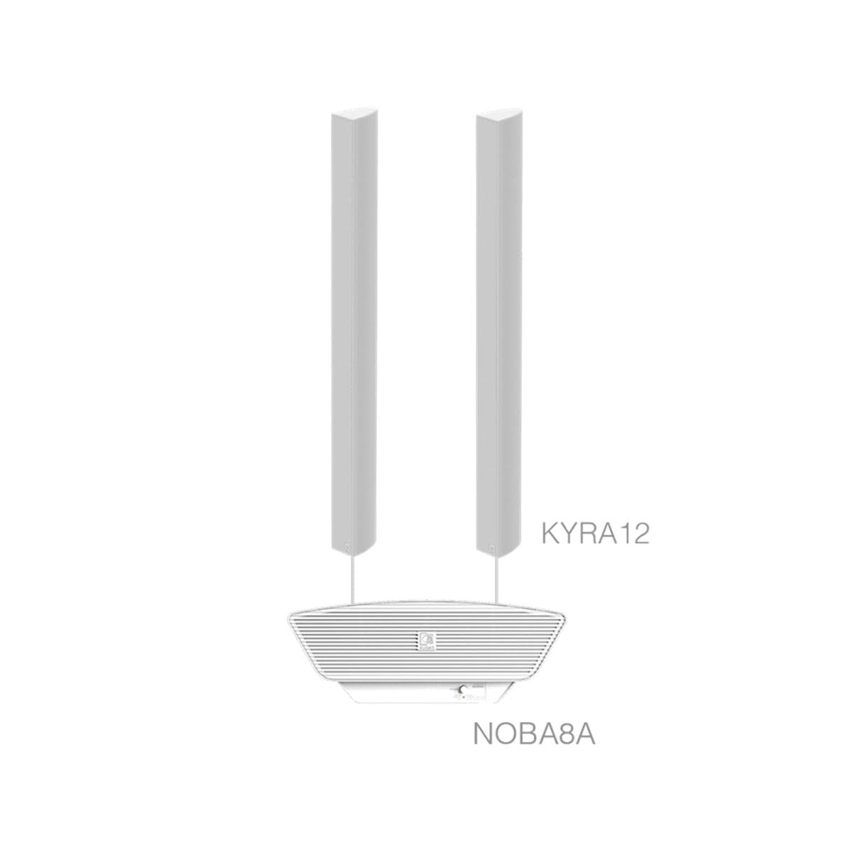 CONGRESS7.3/W 2 x KYRA12 + NOBA8A White