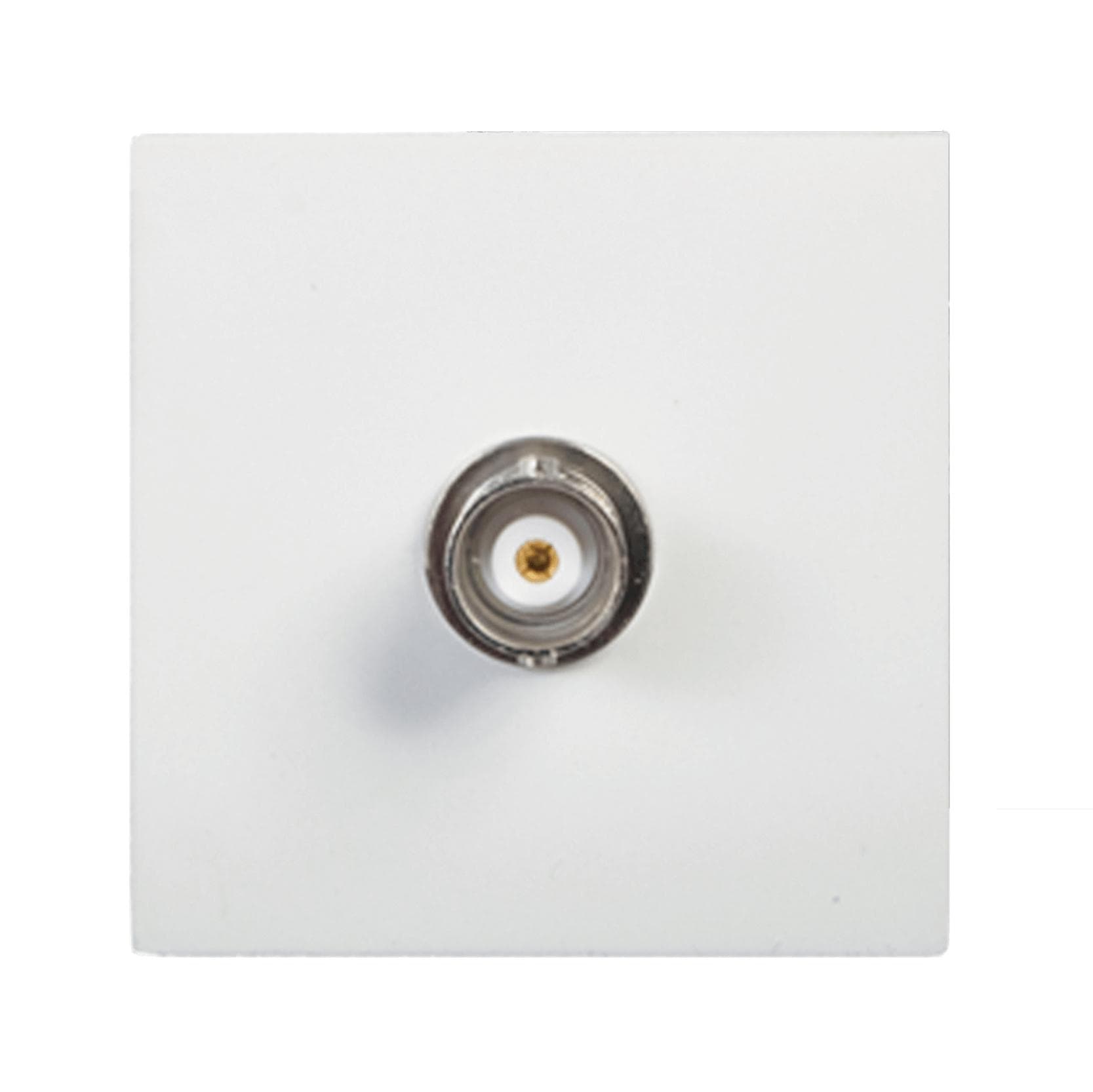 Connection plate - BNC - bticino White version