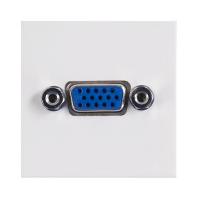 Connection plate - SVGA - bticino White version