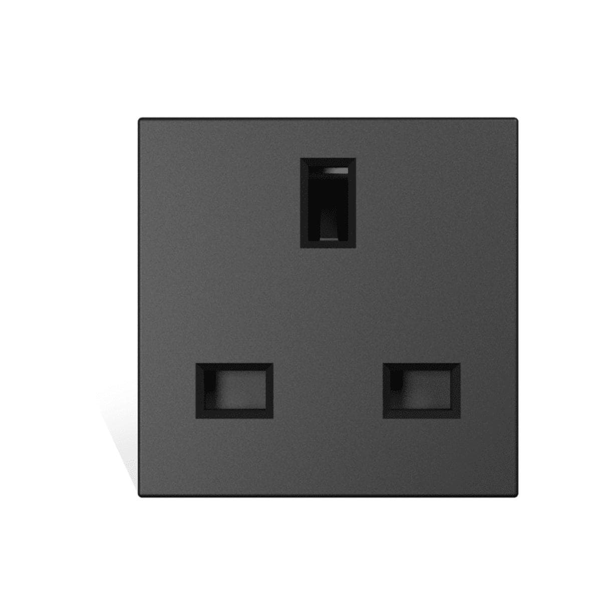 Connection module - UK power socket Black version