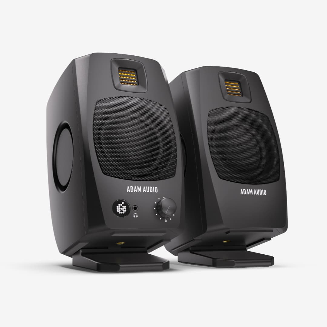 D3V Black - Active Desktop Monitoring System, 3,5" woofer, black colour