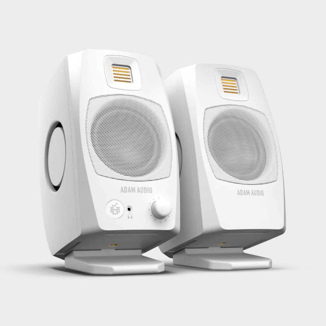 D3V White - Active Desktop Monitoring System, 3,5" woofer, white colour
