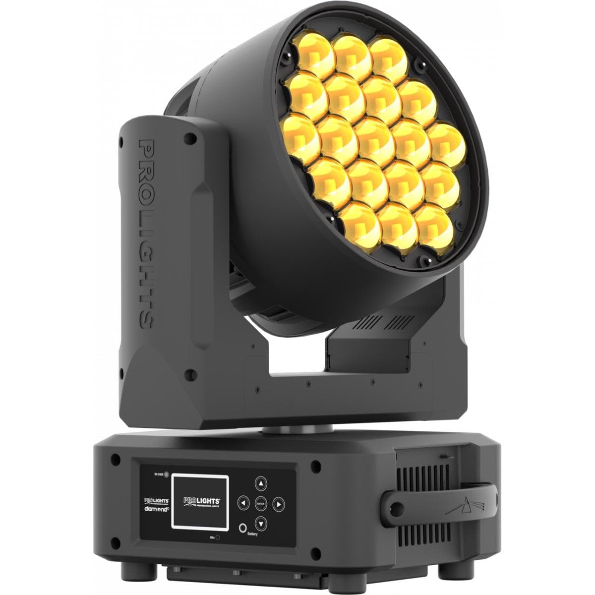 Led-Washer 19x15W LED RGBW/FC, 6-66° zoom, 316W, 11 kg