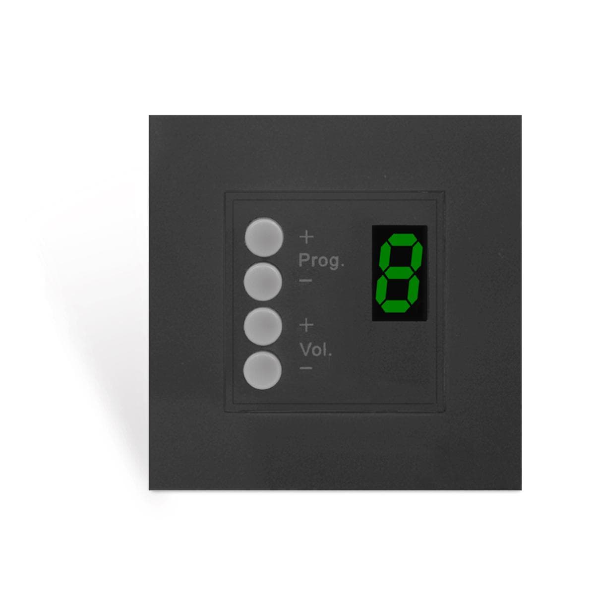 DW3018/B Wall panel controller 8 zones for 45x45 standard Black version