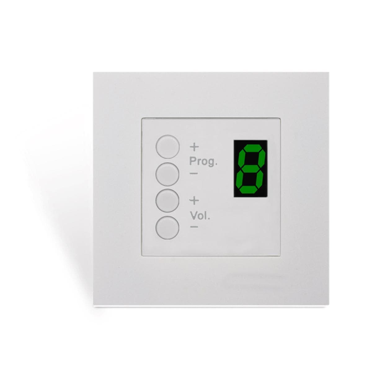 DW3018/W Wall panel controller 8 zones for 45x45 standard White version