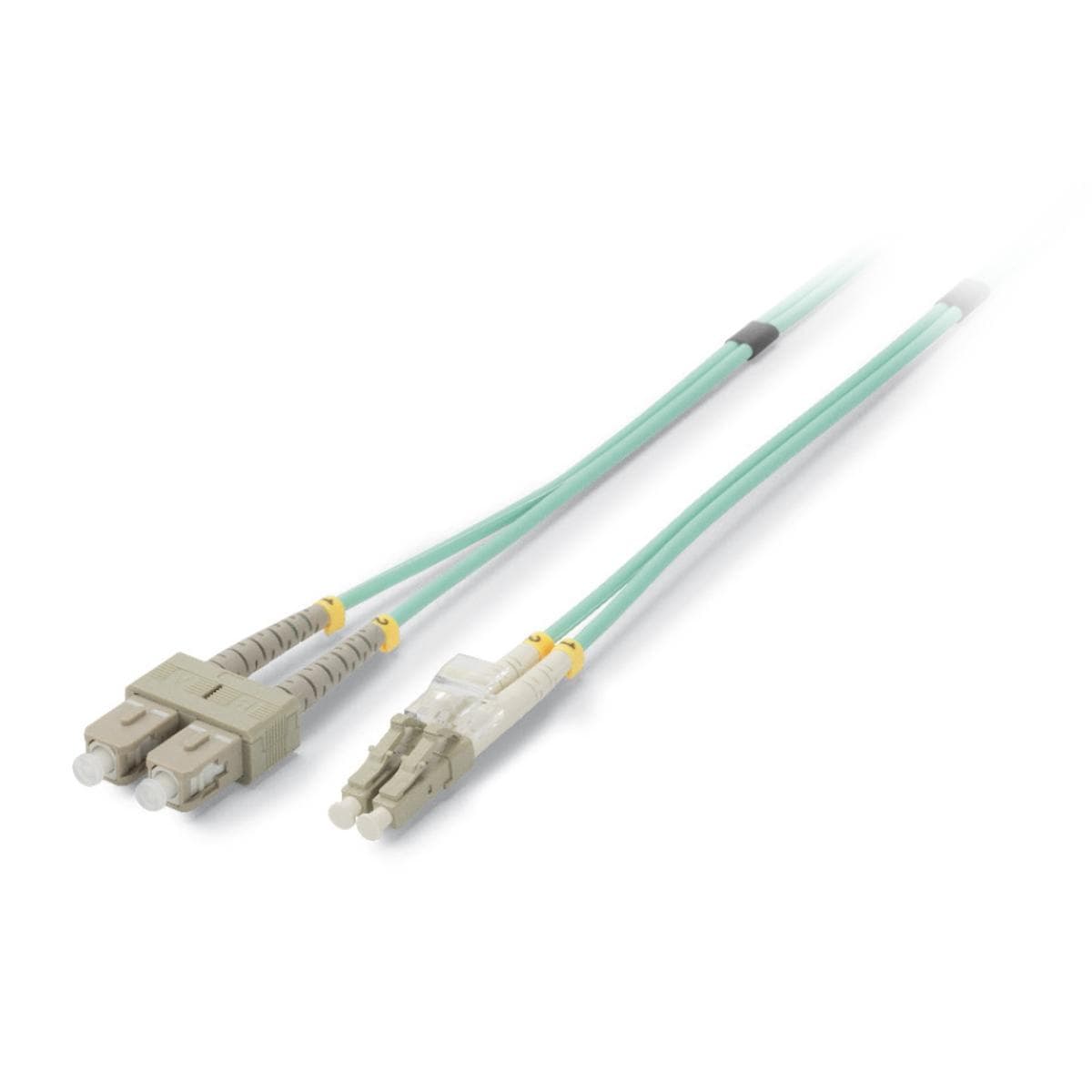 Fiber patch cable 50/125 µm | 2 x LC / SC-Duplex | Multimode | 5,00m