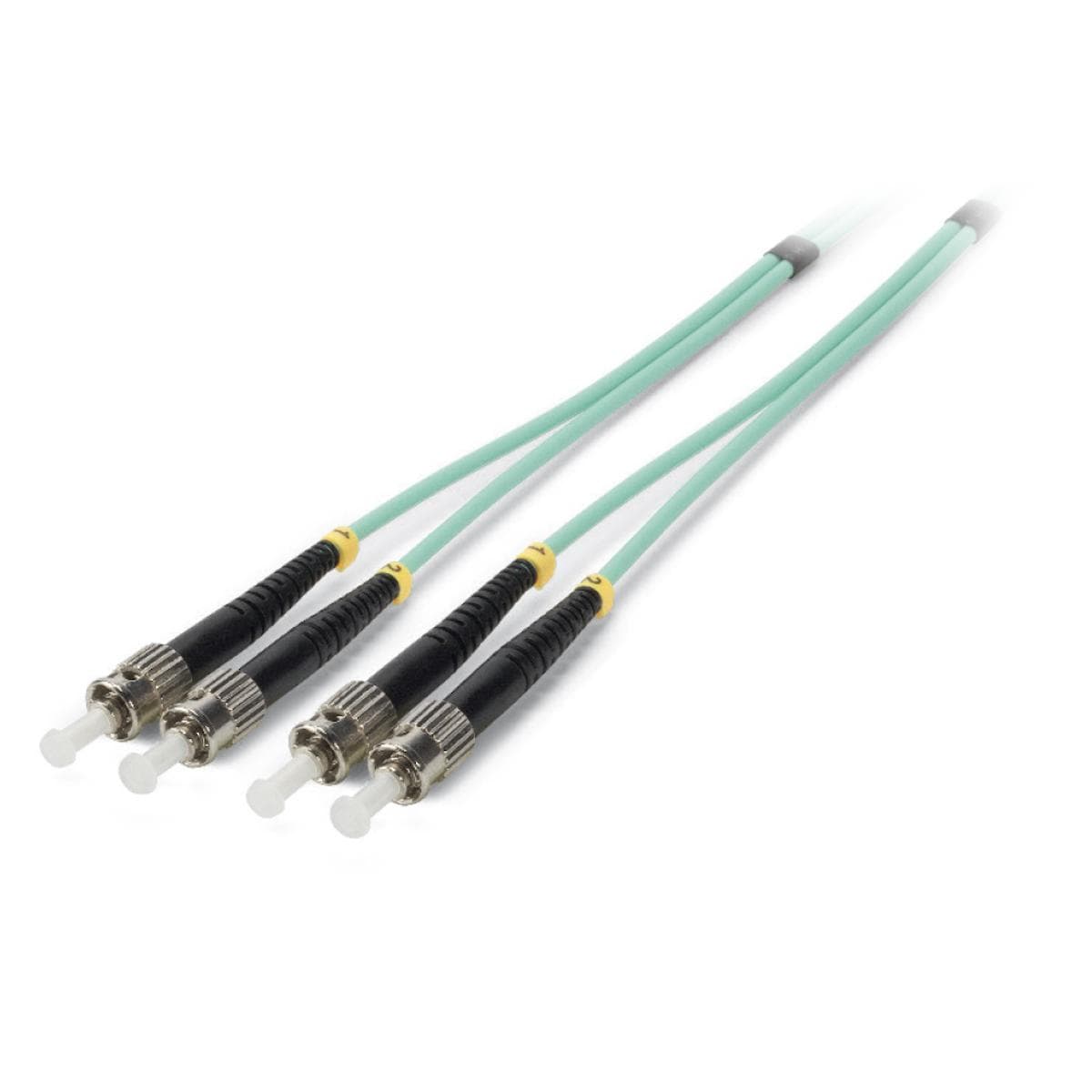 Fiber patch cable 50/125 µm | 2 x ST-II / 2 x ST-II | Multimode | 5,00m