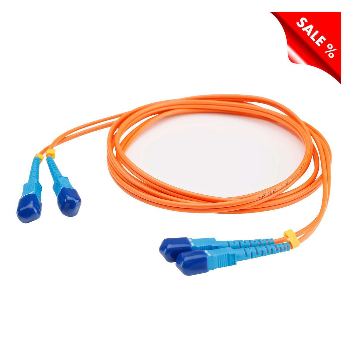 Fiber patch cable 62,5/125 µm | SC-Duplex / SC-Duplex
