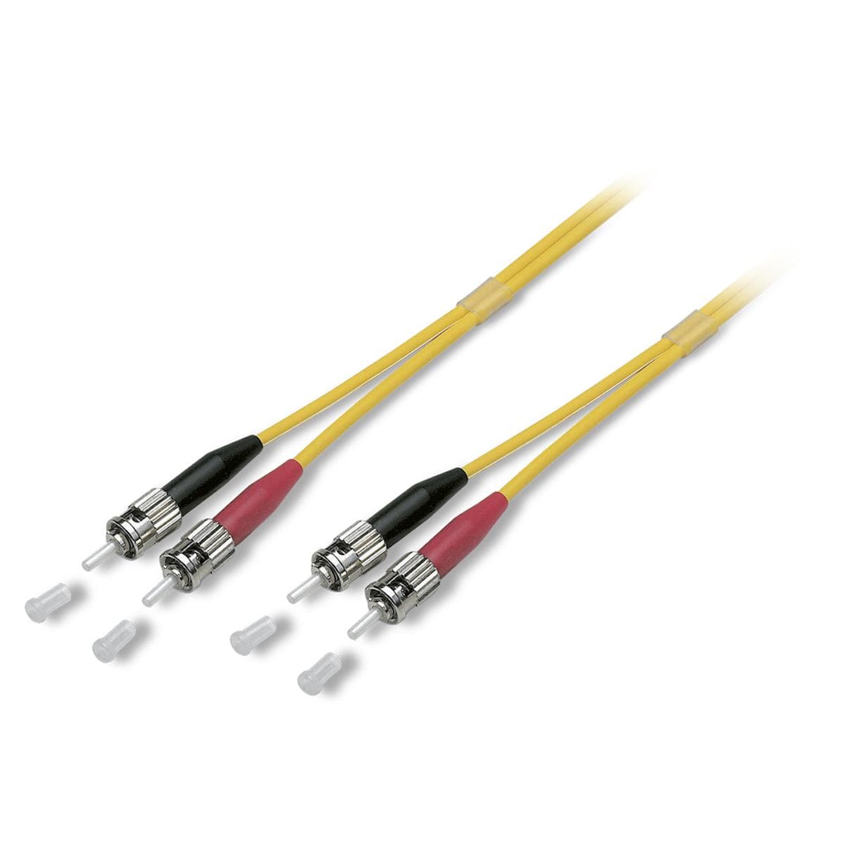 Fiber patch cable 9/125 µm | 2 x ST-II / 2 x ST-II | Singlemode | 5,00m