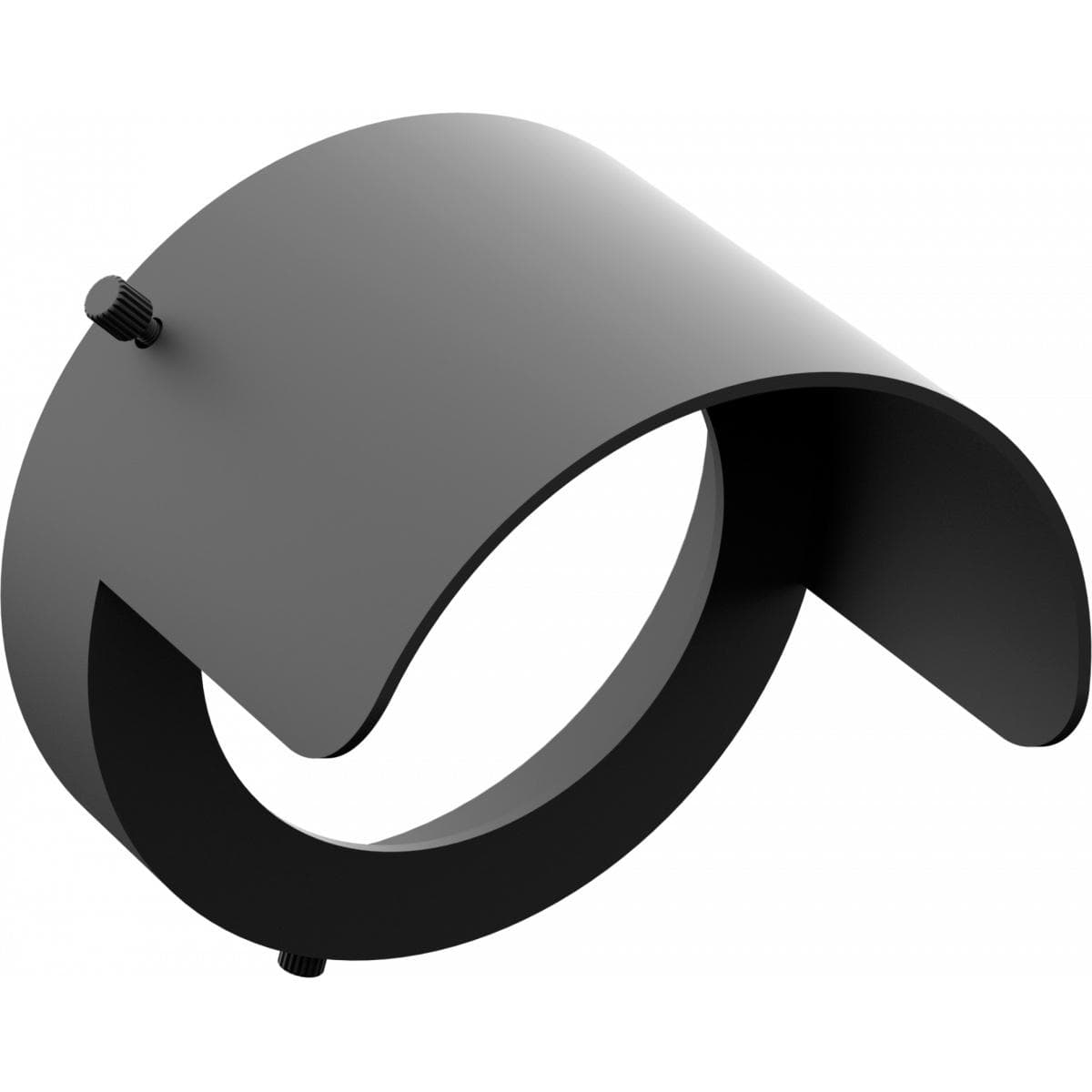 Half Snoot for EclDisplay, black housing