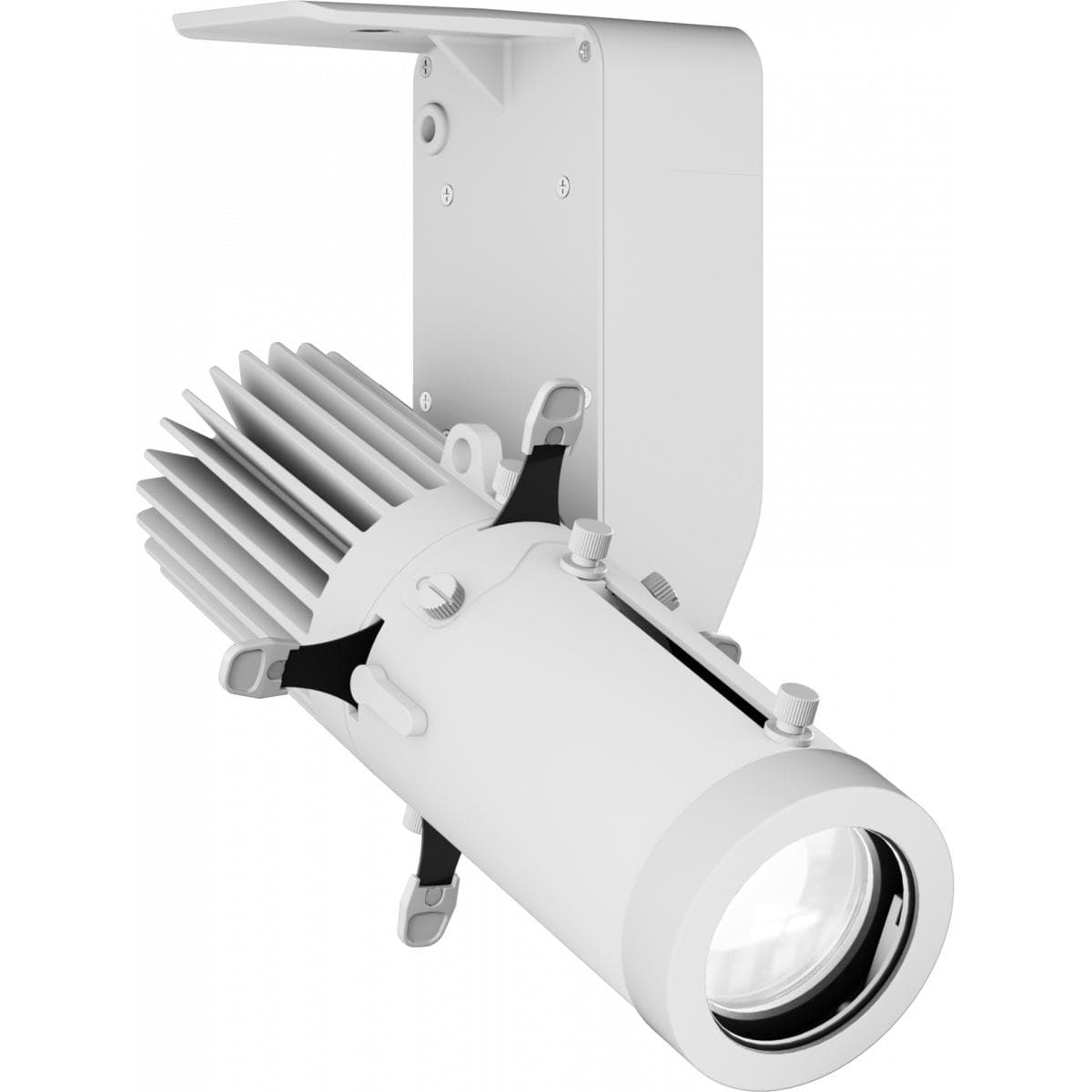 Dmx/Dali/knob control, 25W White LED 2700K, WH, w/o: lens, track and cable