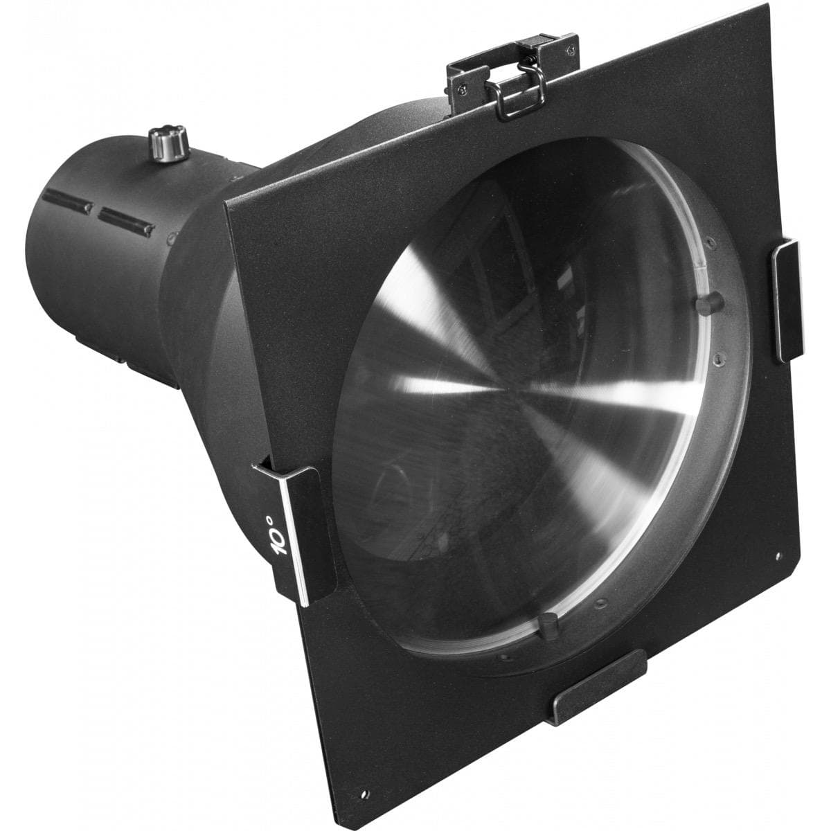 10° lens barrel for Ecl Profile fixtures, filterframe included, black housing