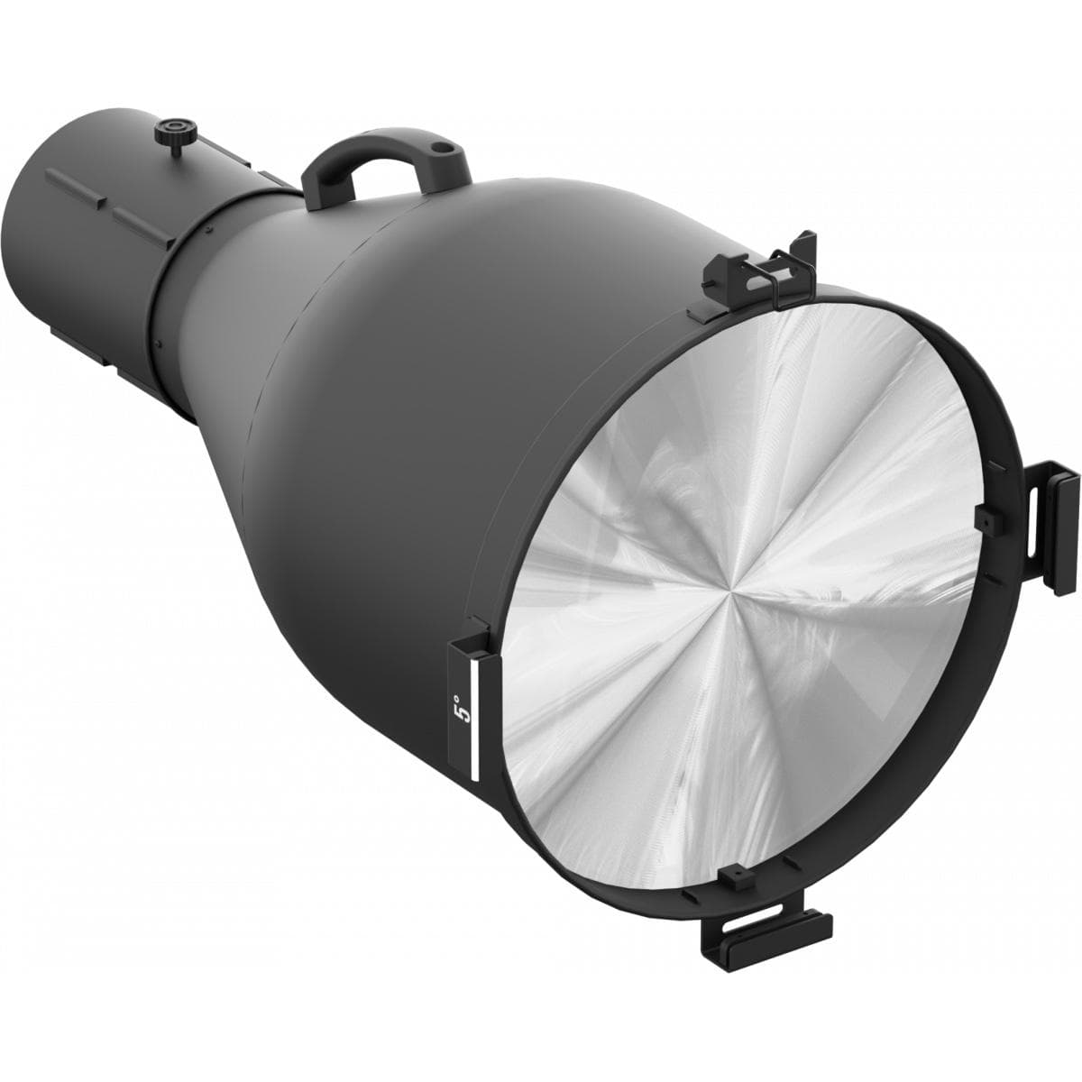 5° PRL lens barrel for EclProfile fixtures, black housing