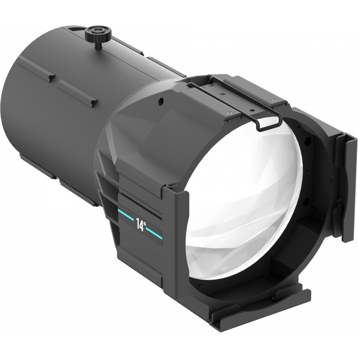 14° PRL lens barrel for EclProfile fixtures, black housing