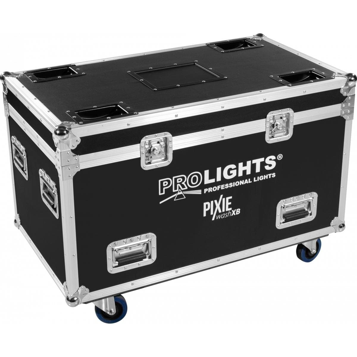 Flight case for 4 pcs of PIXIEWASHXB