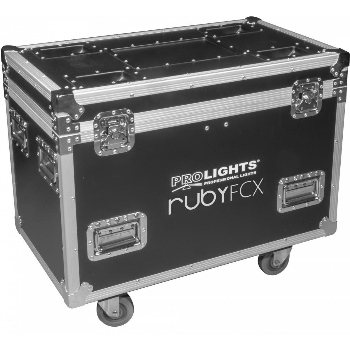 Flight case for 4pcs of RUBYFCX