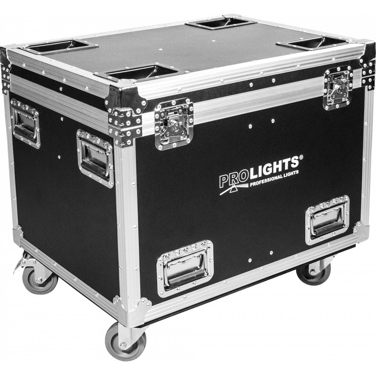 Flight-case for 4pcs of RUBY/ONYX/CRYSTAL