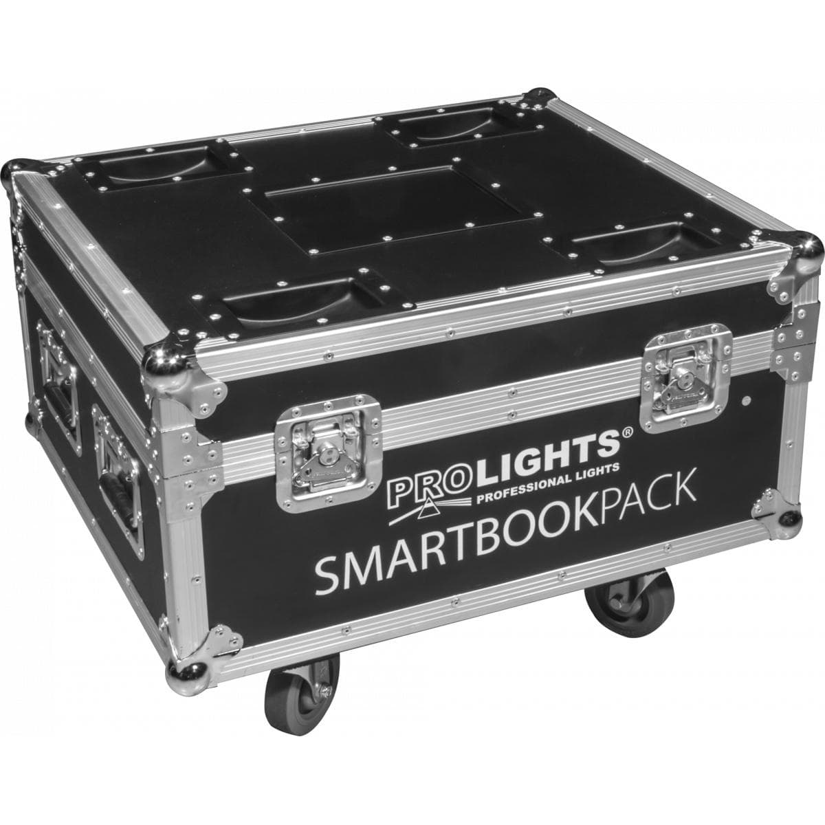 Flight case for 4 SMARTBOOK1, battery charger included