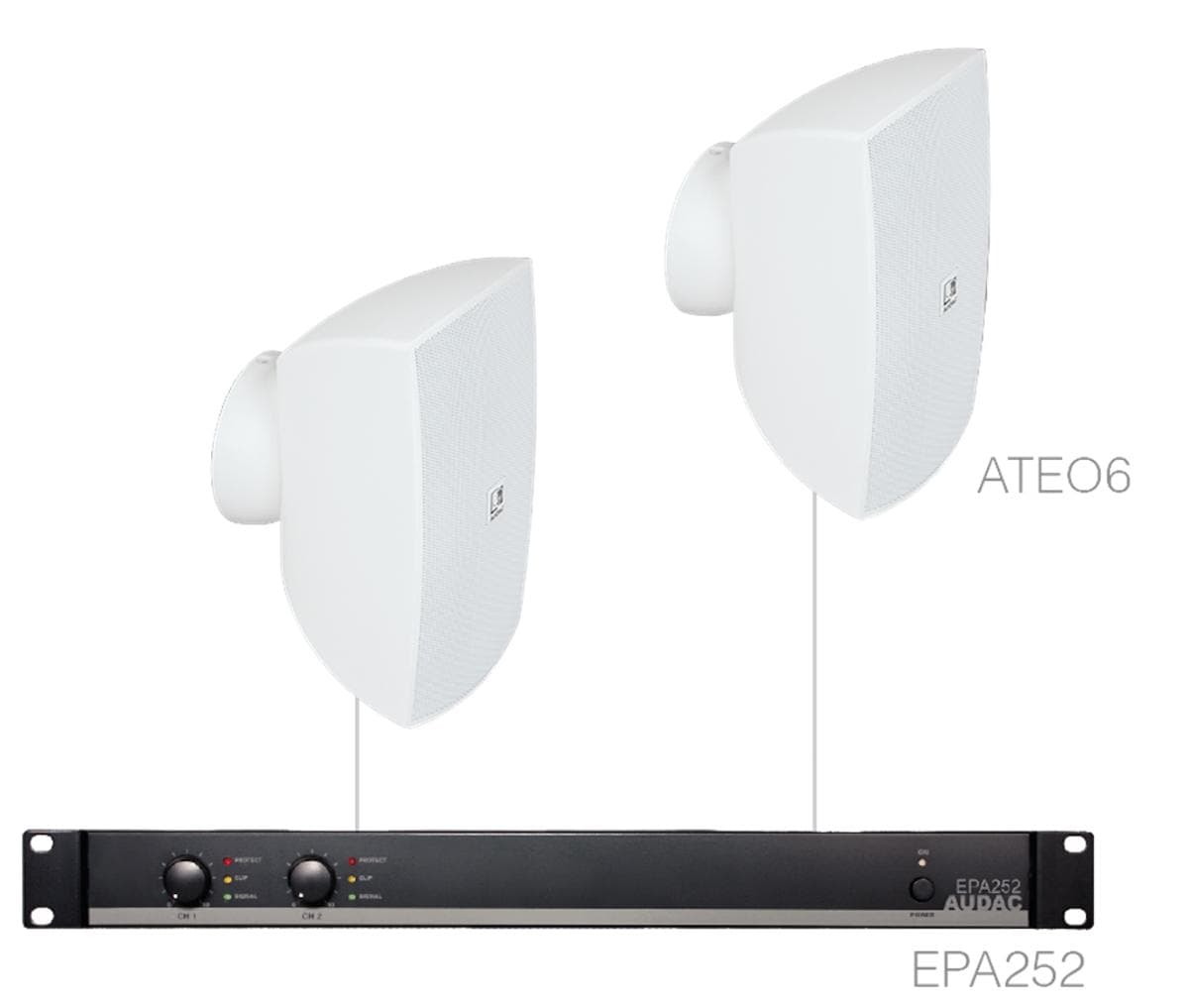 FESTA6.2E/W 2 x ATEO6 + EPA252 White