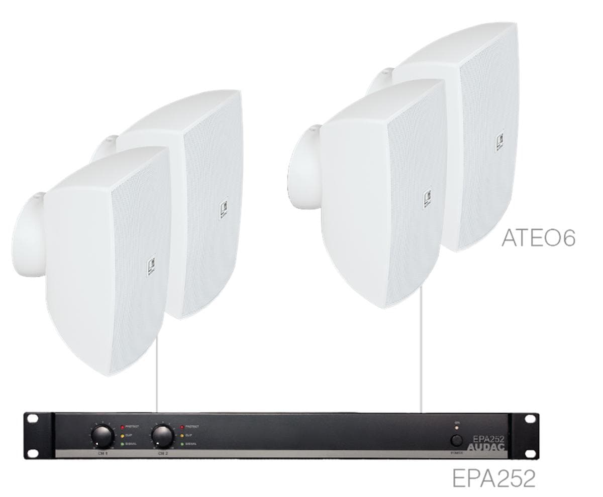 FESTA6.4E/W 4 x ATEO6 + EPA252 White