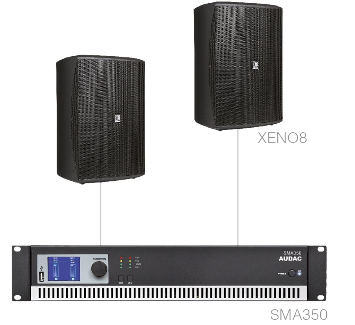 FESTA8.2/B 2 x XENO8 + SMA350 Black version