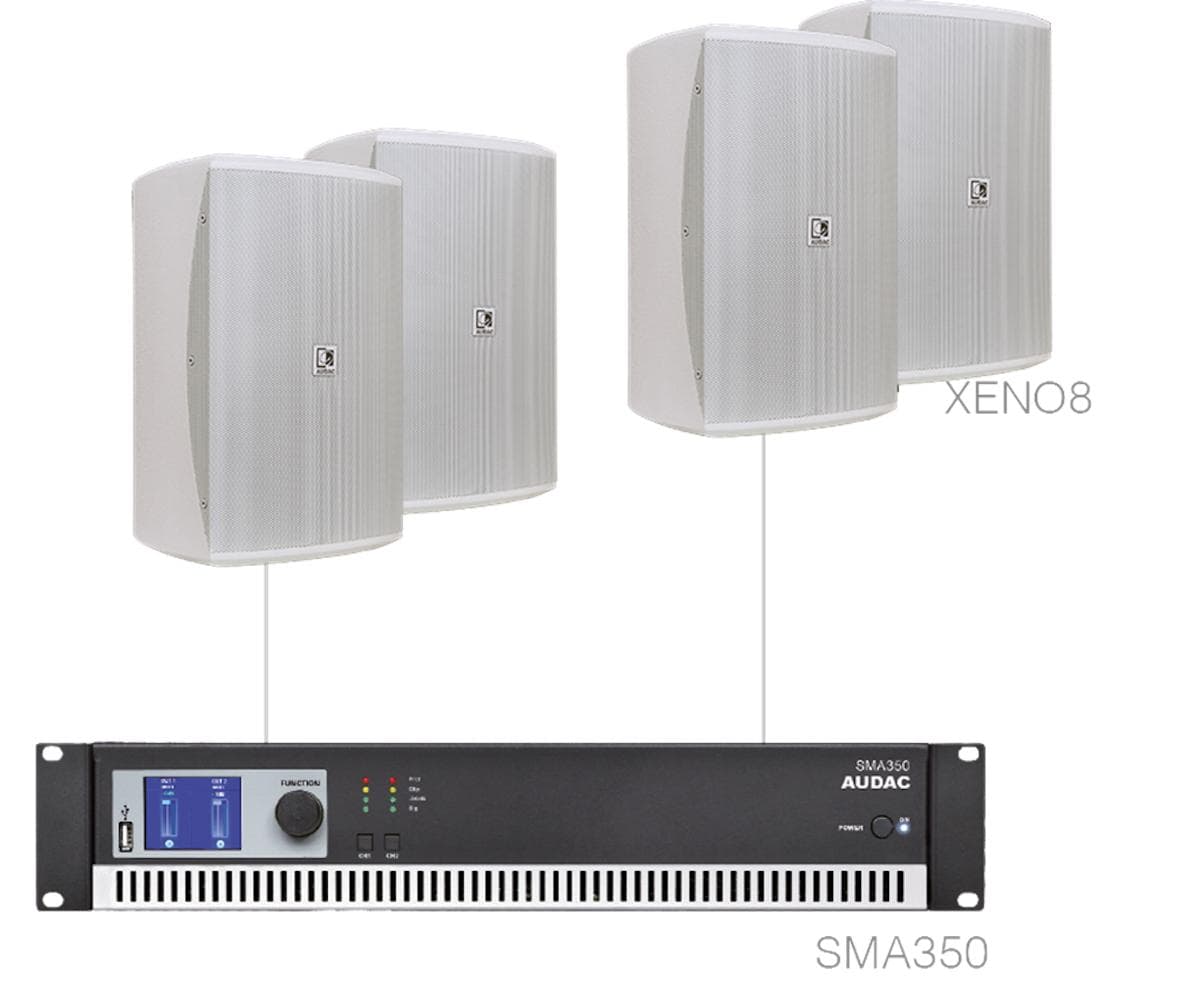 FESTA8.4/W 4 x XENO8 + SMA350 White version