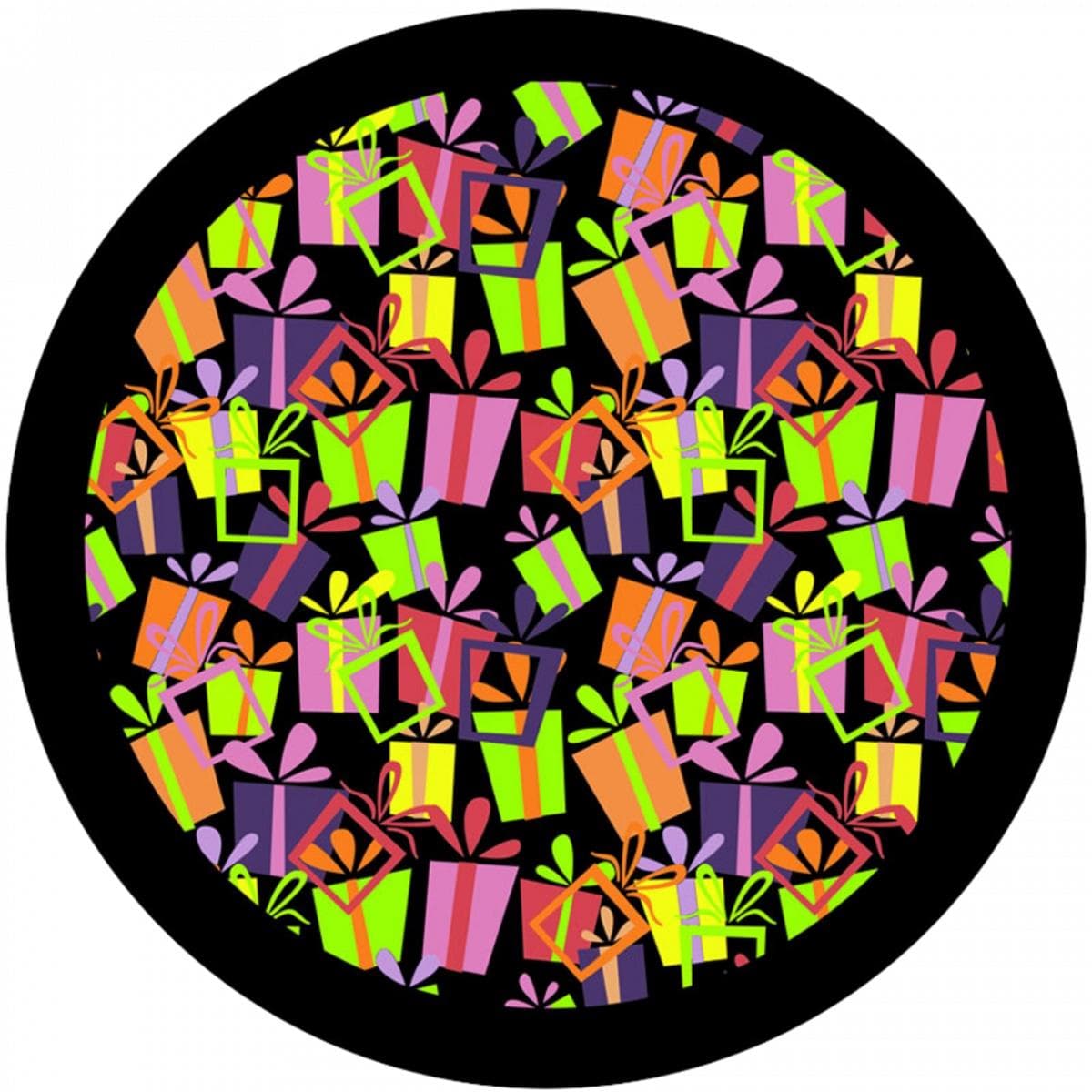 Gobo in borosilicate glass.Christmas Gift Packs.øE26.8mm, øIMG23mm