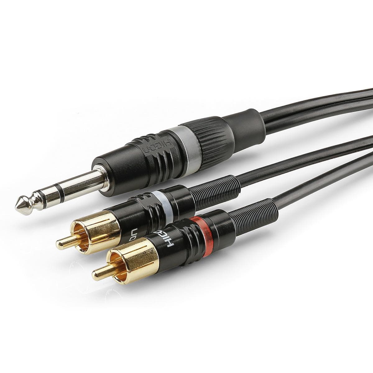 Instrument cable | Jack / 2 x RCA, HICON | 6,00 m