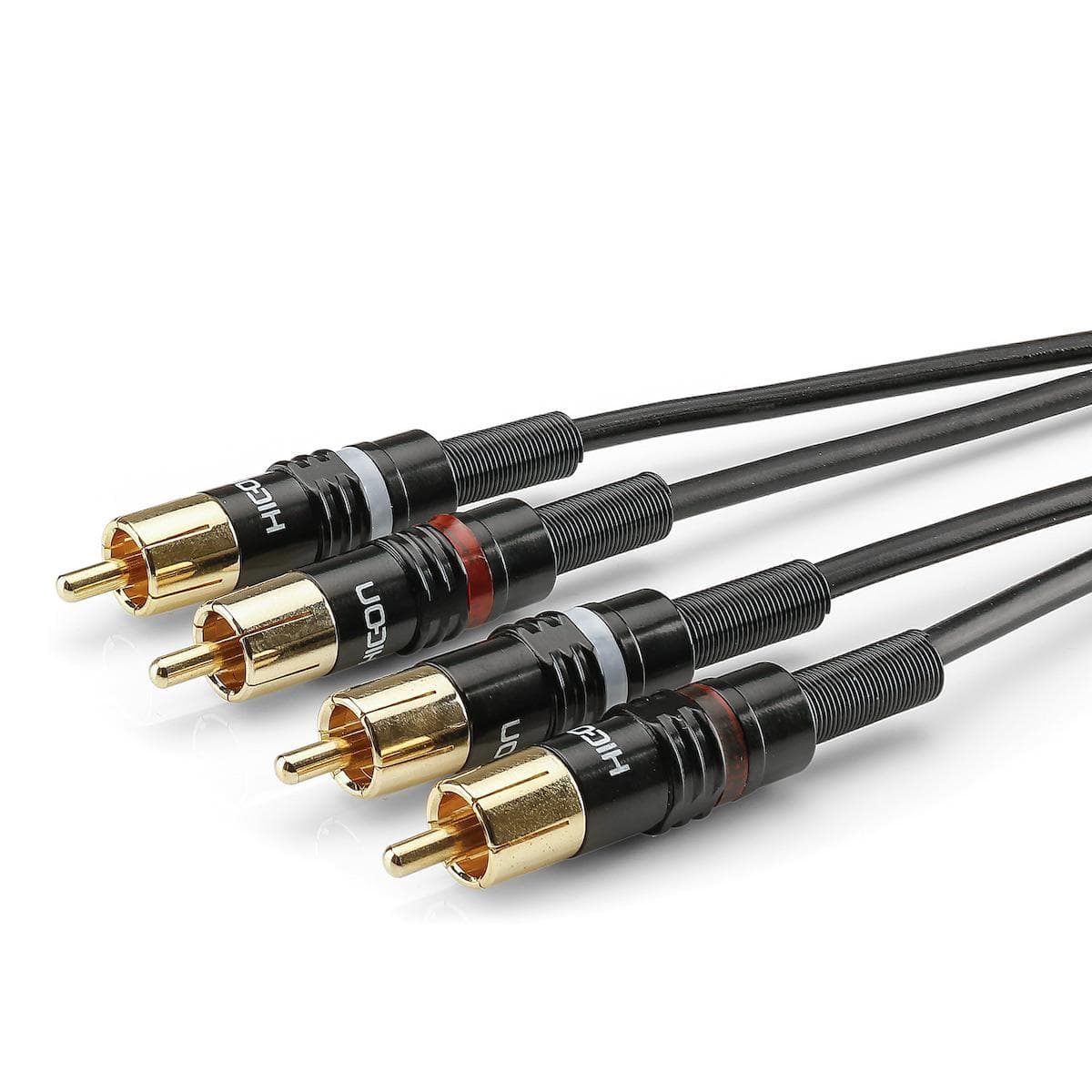Instrument cable | 2 x RCA / 2 x RCA, HICON | 9,00 m
