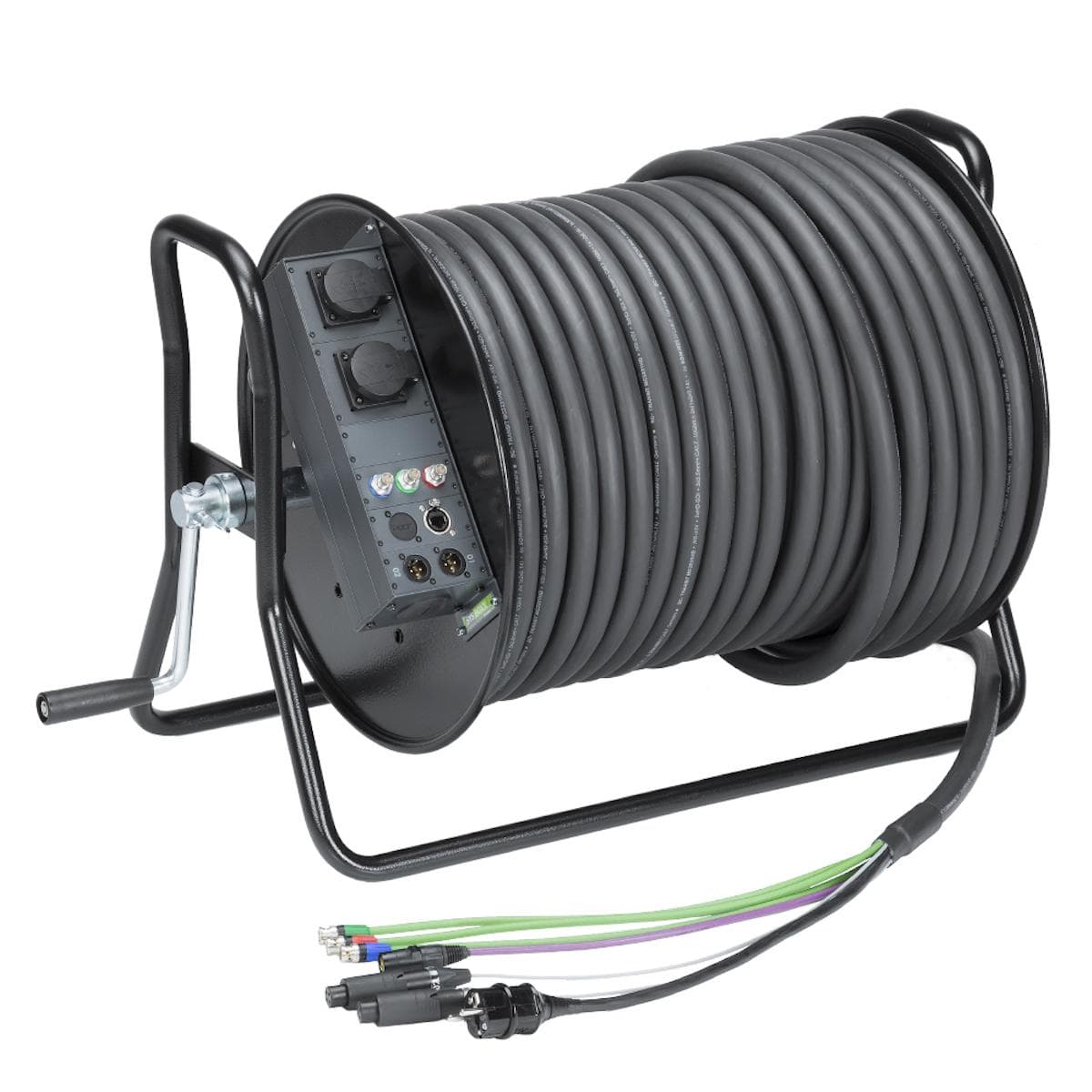 Sommer cable MADI Connection systems , Ethercon male/Schuko cable connector male/BNC connector/XLR 3