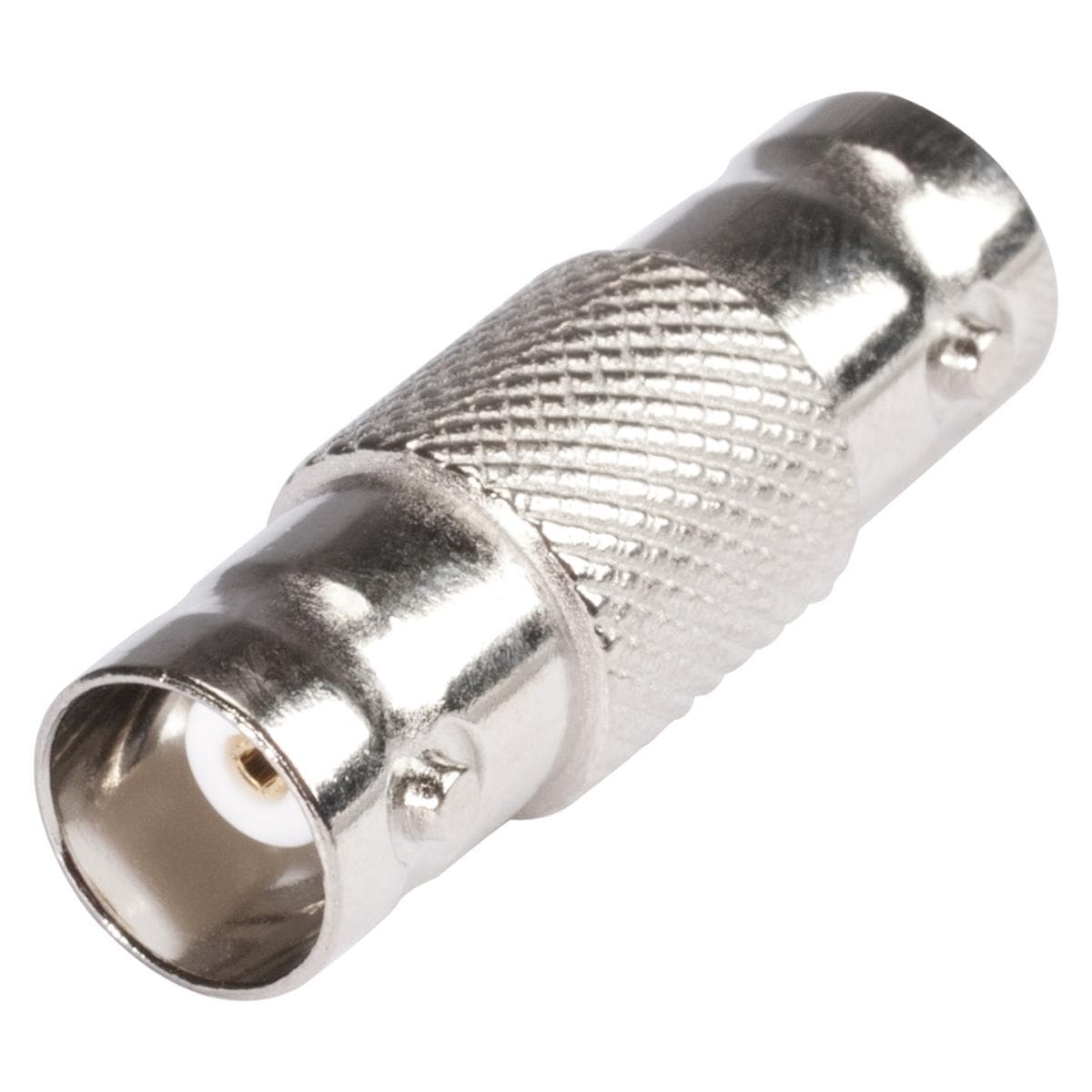 HICON Adapter | BNC female straight, silver-grey