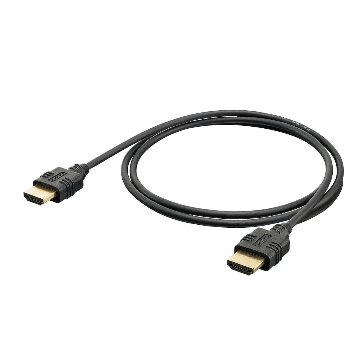 Multimedia cable HDMI HighSpeed-Cable with Ethernet & ARC, 4K 18G, 3,8mm | HDMI A / HDMI A | 0,75m