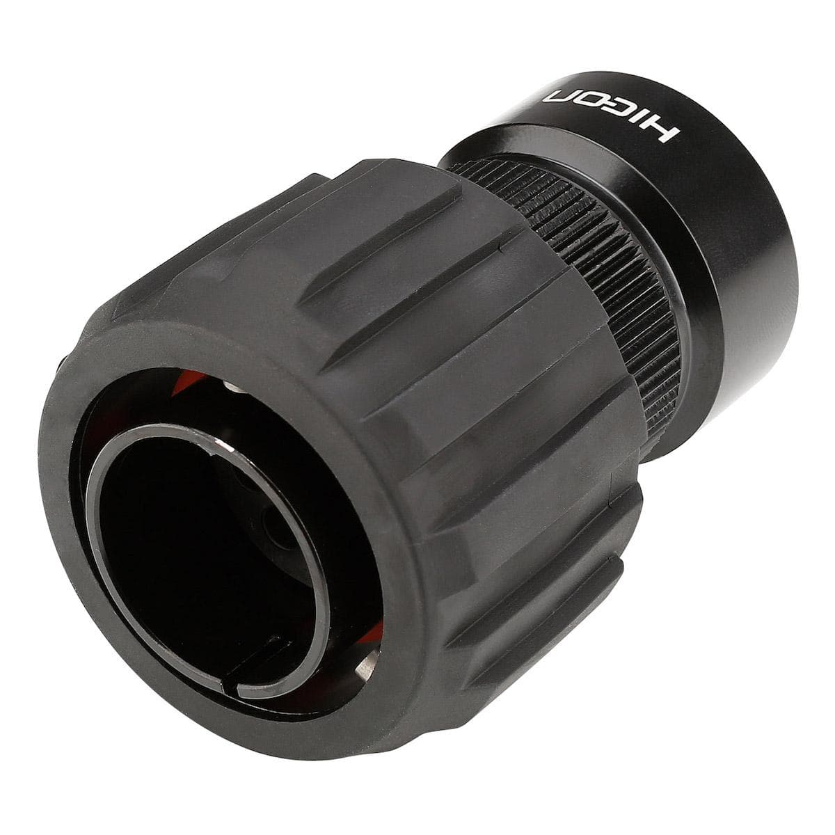 HICON CA-COM comp. Rund-LK, arrangement 22-23, Contact Size 12,8-pole, metal, Cable connector, black