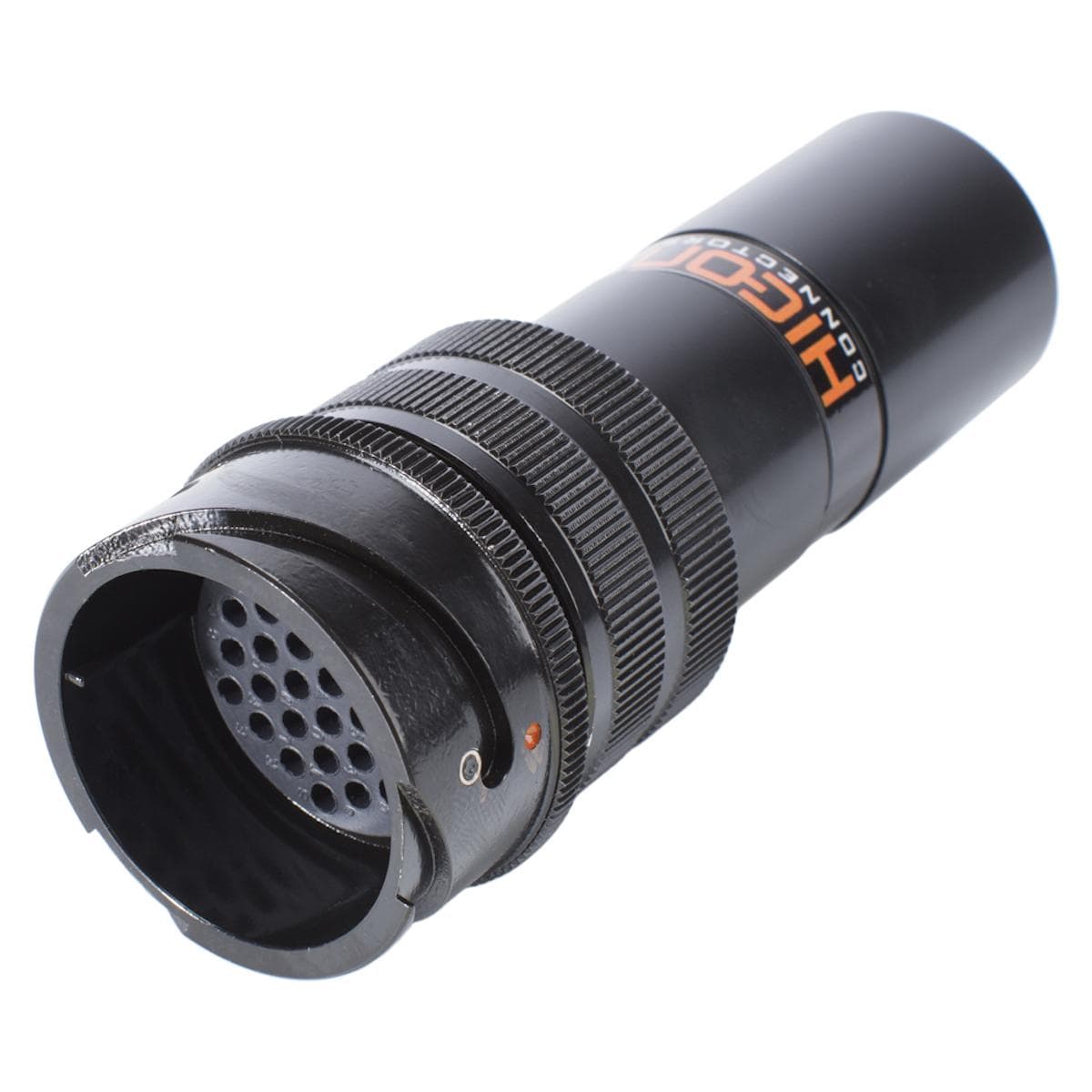 HICON Round LK, arrangement 28-21, size 16, 37-pole , metal, Cable connector, Bajonet, black