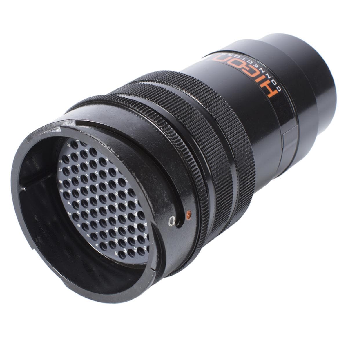 HICON Round LK, arrangement 40-56, size 16, 85-pole , metal, Cable connector, Bajonet, black