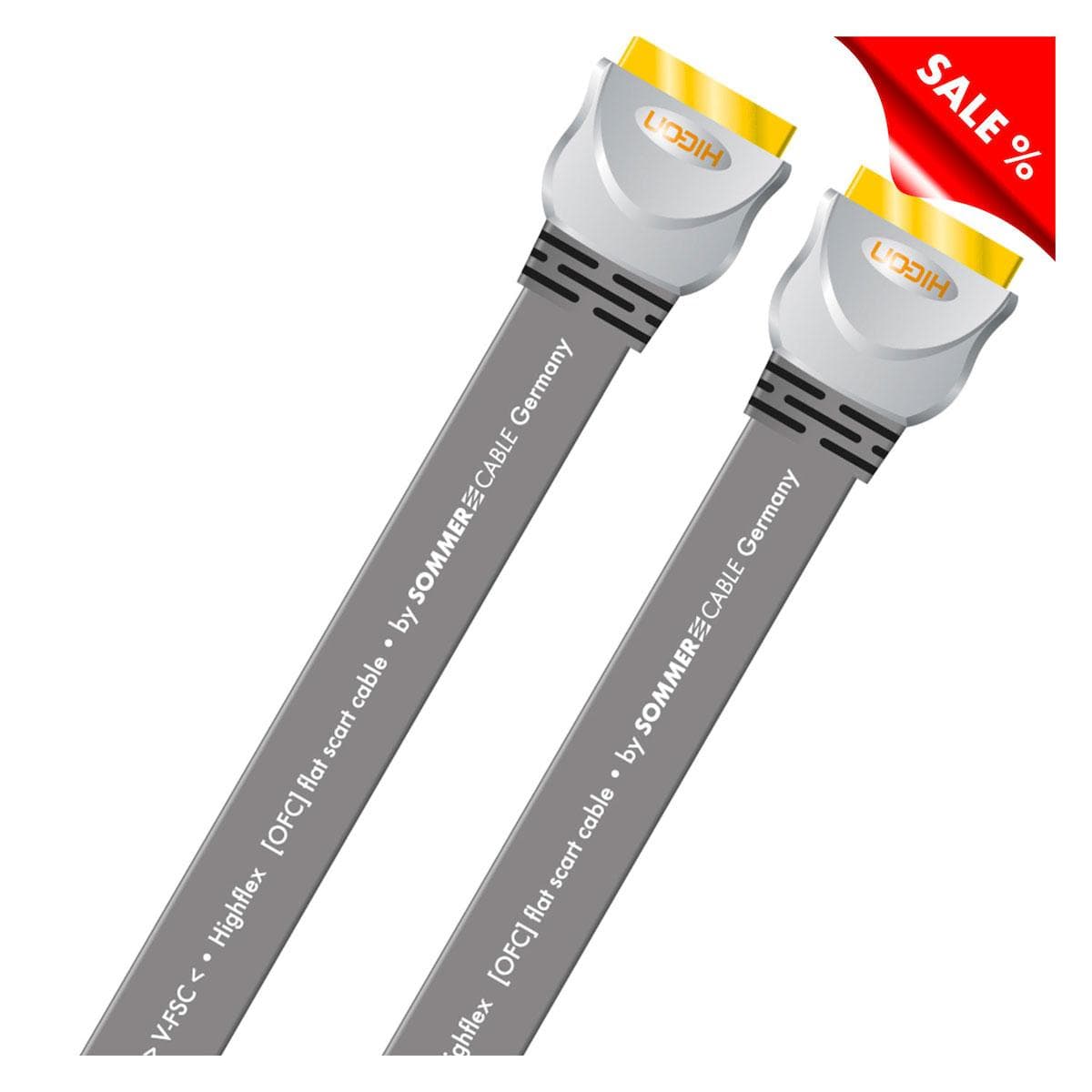 Scart cable SCART, 21 | Scart / Scart, HICON | 5,00m